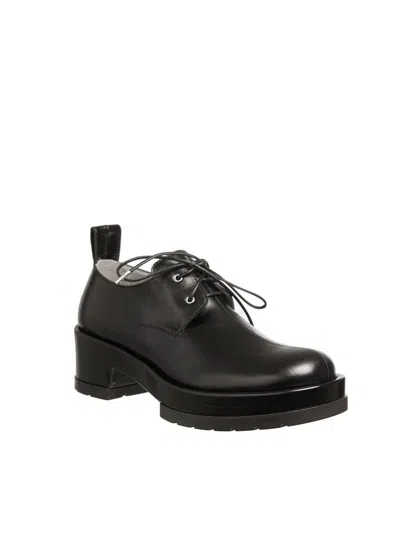 Sapio Block-heel Oxford Shoes In Black