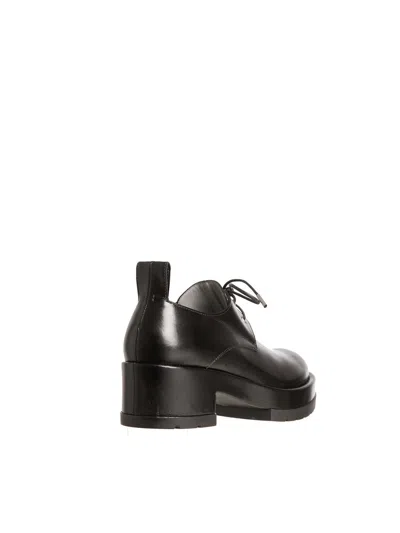 Sapio Block-heel Oxford Shoes In Black