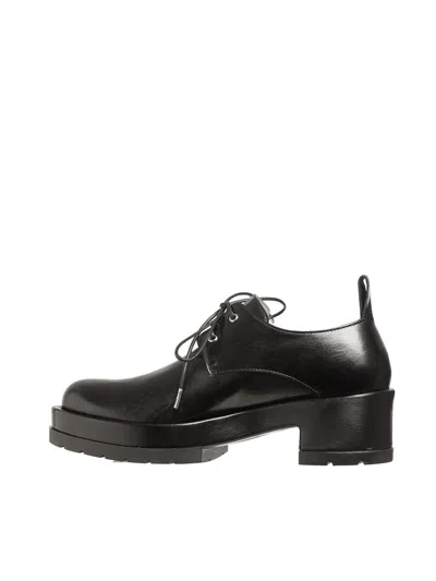 Sapio Block-heel Oxford Shoes In Black