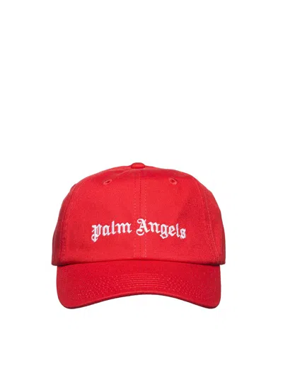 Shop Palm Angels Caps & Hats In Web