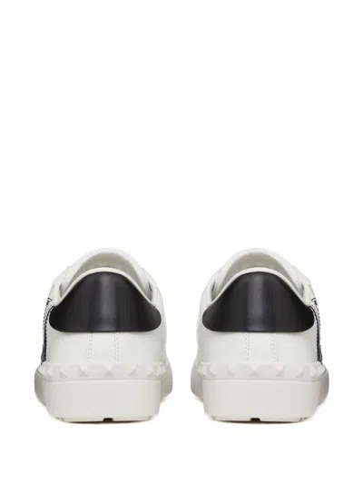 Shop Valentino Garavani Sneakers In Bianco-avio/pastel Grey/bianco