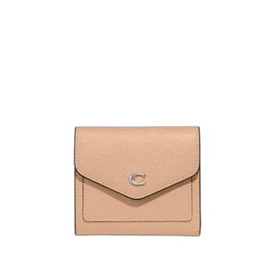 Shop Coach Small Leather Goods In Neutrals