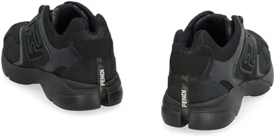 Shop Fendi Sneakers In Nero+antrac+ner+antr