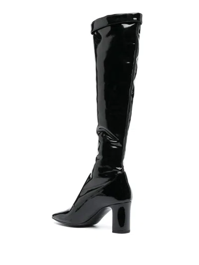 Shop Saint Laurent Boots In Ner/nero