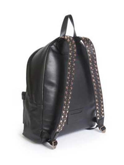 Shop Givenchy Leather Backpack In Black