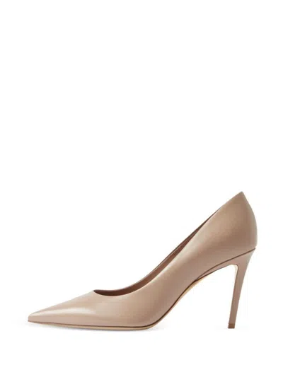 Shop Burberry Pumps In Lbrown