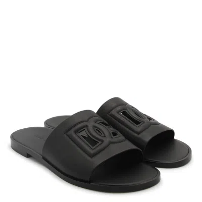 Shop Dolce & Gabbana Flat Shoes Black