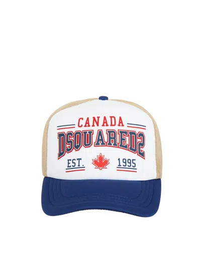 Shop Dsquared2 Caps & Hats In Blue