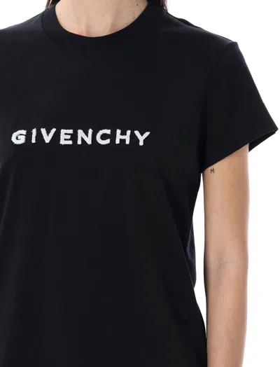 Shop Givenchy 4g T-shirt In Black