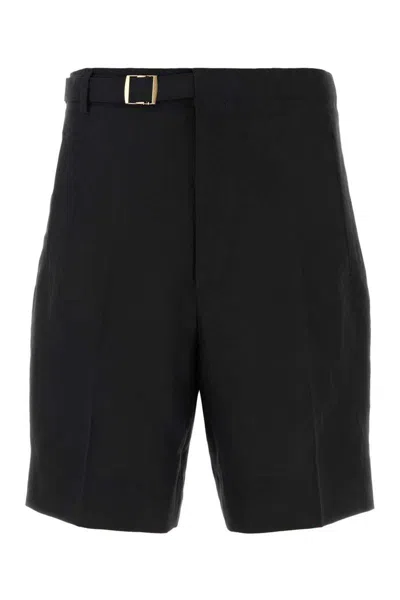 Shop Zegna Shorts In Black