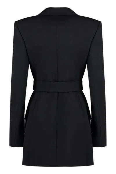 Shop Alexander Wang Double Breasted Blazer Dress In Black