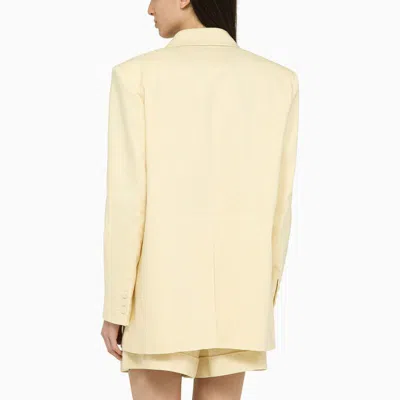 Shop The Andamane Light Guia Single-breasted Jacket In Blend In Yellow