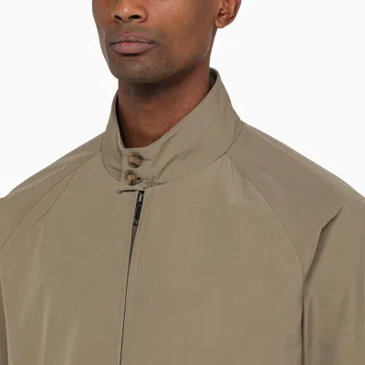 Shop Baracuta Beige G9 Harrington Jacket In Brown