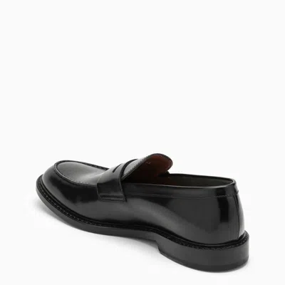 Shop Doucal's Classic Loafer In Black