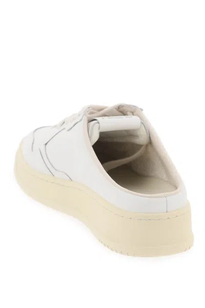 Shop Autry Medalist Mule Low Sneakers In White