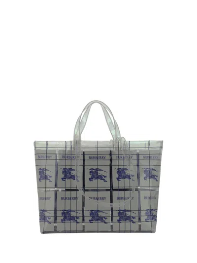 Shop Burberry Shoulder Bags In Multicolor