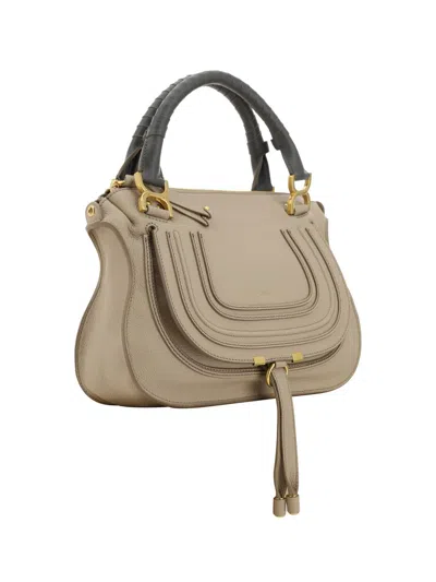 Shop Chloé Handbags In Floral Grey