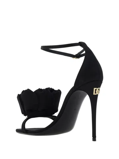 Shop Dolce & Gabbana Sandals In Nero/nero
