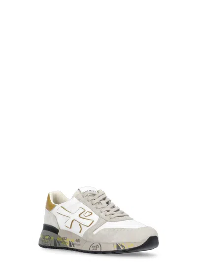 Shop Premiata Sneakers White