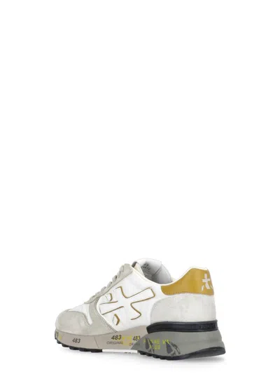 Shop Premiata Sneakers White