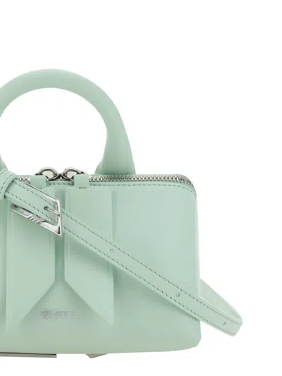 Shop Attico The  Handbags In Aquamarine
