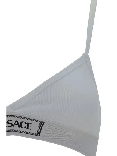 Shop Versace Underwear In White