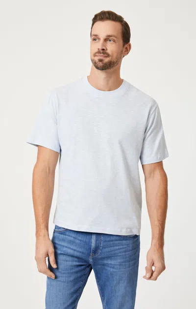 Shop Mavi Short Sleeve T-shirt In Arctic Ice In Light Blue