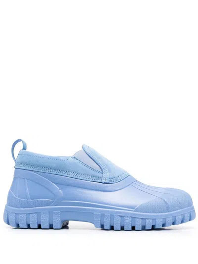 Shop Diemme Balbi Slip On Sneakers In Blue