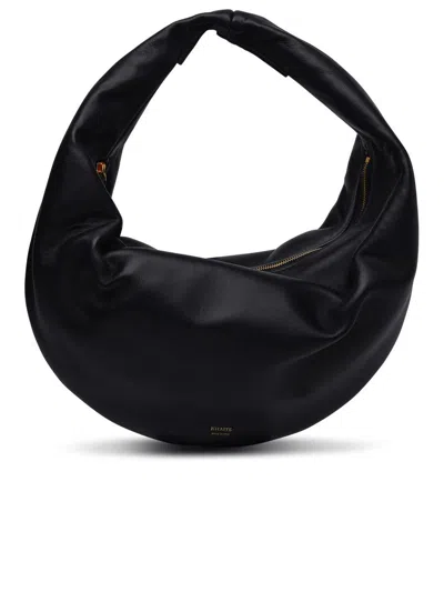 Shop Khaite Black Leather Bag