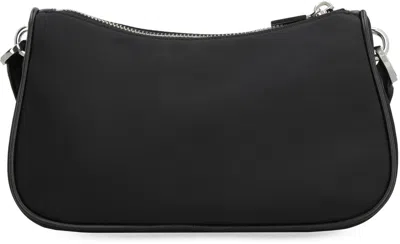 Shop Michael Kors Jet Set Nylon Messenger Bag In Black