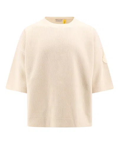 Shop Moncler Genius Sweater In White