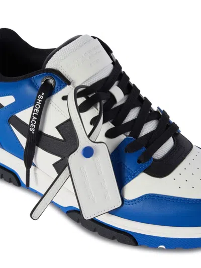 Shop Off-white Sneakers With Arrows In Blu E Bianco