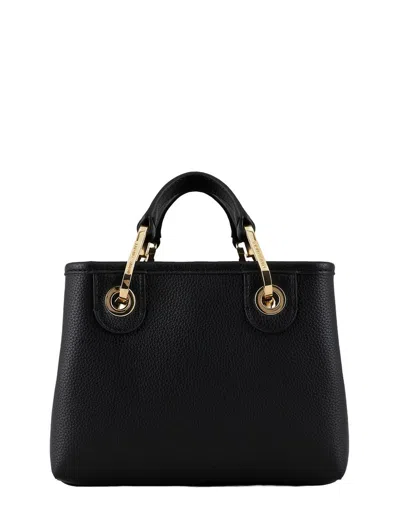 Shop Ea7 Emporio Armani Myea Mini Shopping Bag In Black