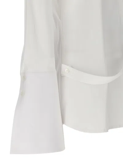 Shop Courrèges Modular Shirt Shirt, Blouse White