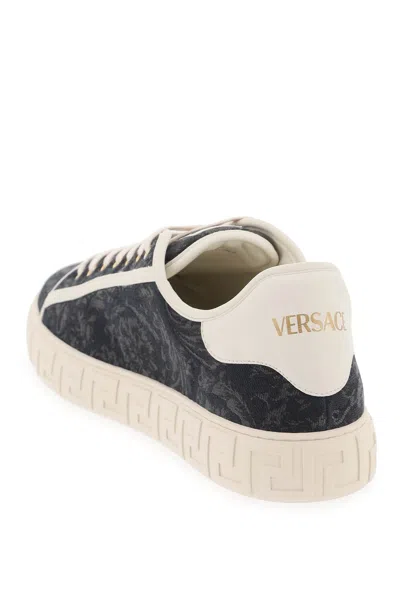 Shop Versace Sneakers Barocco Greca