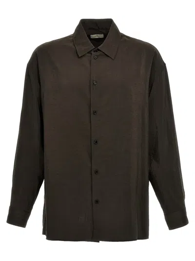 Shop Lemaire Twisted Shirt, Blouse Brown
