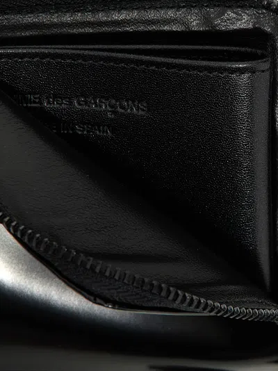 Shop Comme Des Garçons Zipper Medley Wallets, Card Holders Black