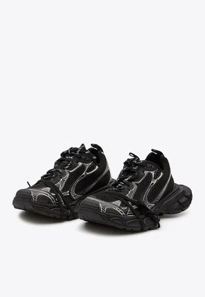 Shop Balenciaga 3xl Nylon And Mesh Sneaker In Black