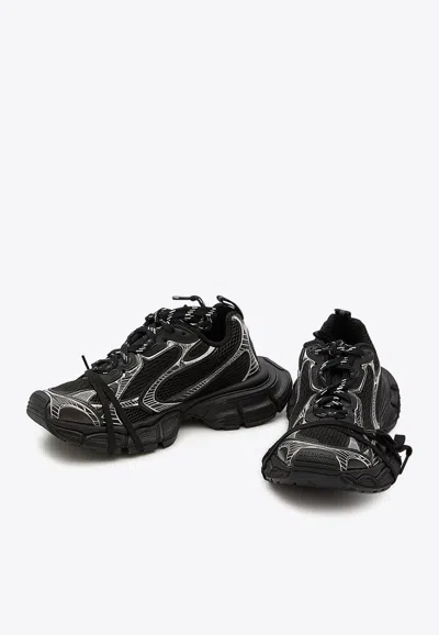 Shop Balenciaga 3xl Nylon And Mesh Sneaker In Black