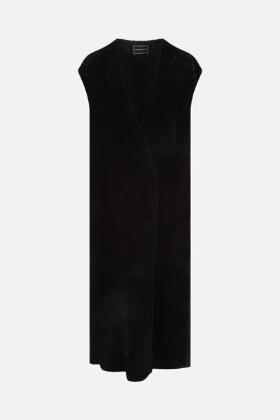 10 Corso Como Sleeveless Coat In Black