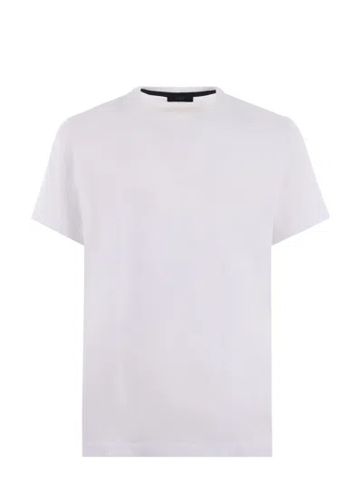 Shop Fay T-shirt In White