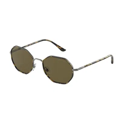 Shop Giorgio Armani Sunglasses In Green