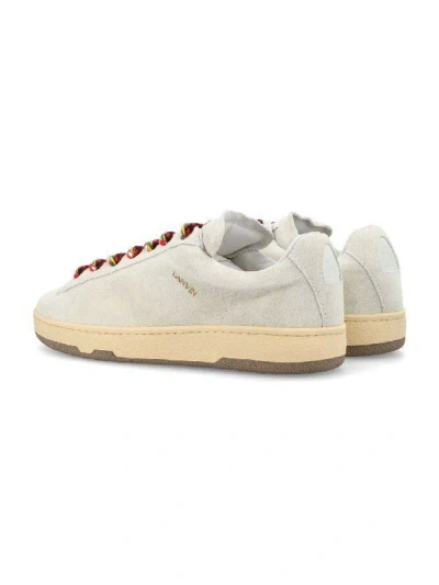 Shop Lanvin Sneakers In Gray