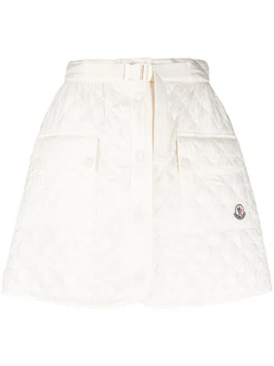 Shop Moncler Skirts In White