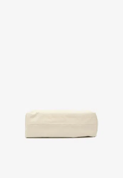 Shop Off-white Arcade Nappa Leather Shoulder Bag In White