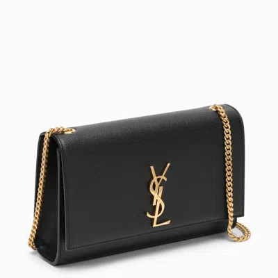 Shop Saint Laurent Black Medium Kate Bag Women