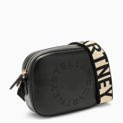 Shop Stella Mccartney Black Stella Logo Mini Bag Women