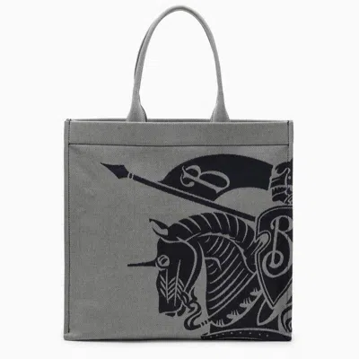 Shop Burberry Totes In Gray