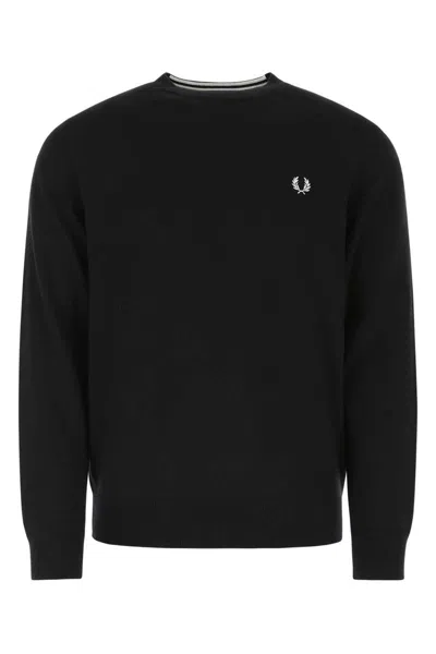 Shop Fred Perry Knitwear In Blk