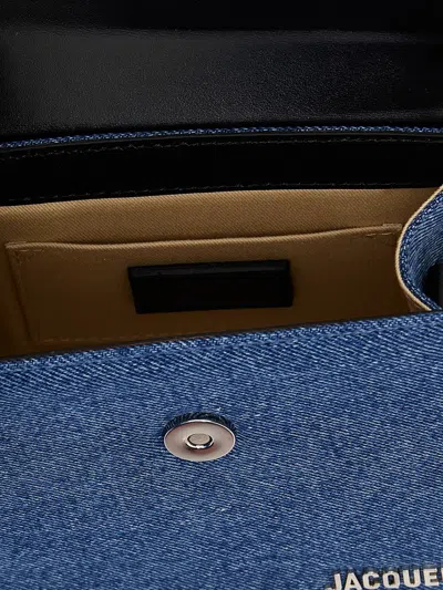 Shop Jacquemus 'le Chiquito Moyen' Handbag In Blue